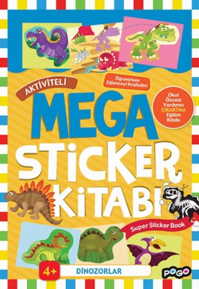 Mega Sticker Dinozorlar