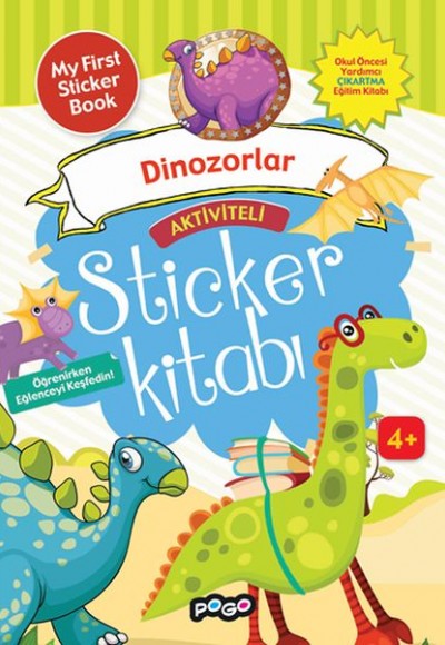 Aktiviteli Sticker Dinozorlar