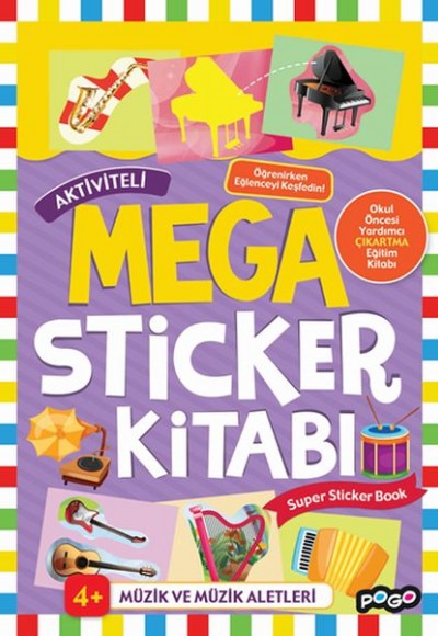 Mega Sticker Müzik ve Müzik Aletleri