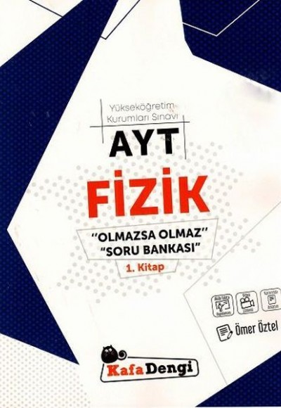 Kafa Dengi AYT Fizik Olmazsa Olmaz Soru Bankası 1. Kitap (Yeni)