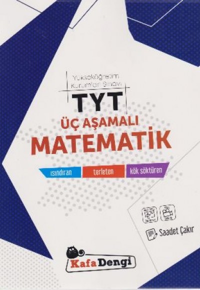 Kafa Dengi TYT Üç Aşamalı Matematik Soru Bankası (Yeni)