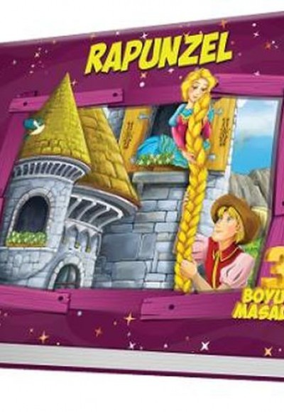 Üç Boyutlu Masallar Rapunzel (Ciltli)