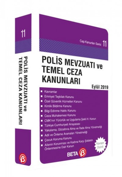 Cep Kanunu Serisi 11 - Polis Mevzuatı ve Temel Ceza Yasaları