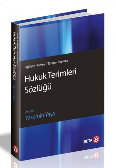 Hukuk Terimleri Sözlüğü (İngilizce-Türkçe / Türkçe-İngilizce)