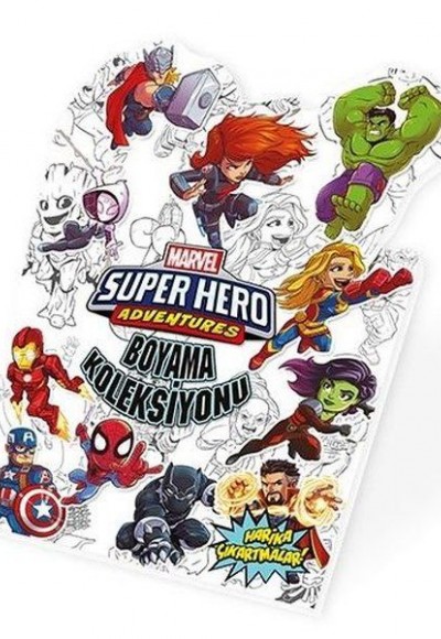 Süper Kahramanlar - Marvel Süper Kahramanlar Boyama Koleksiyonu