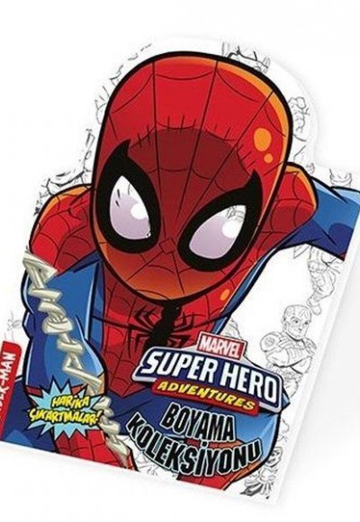 Spider Man - Marvel Süper Kahramanlar Boyama Koleksiyonu