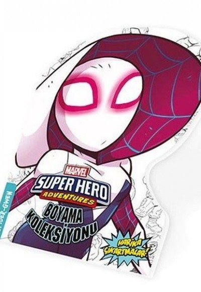 Spider-Gwen - Marvel Süper Kahramanlar Boyama Koleksiyonu