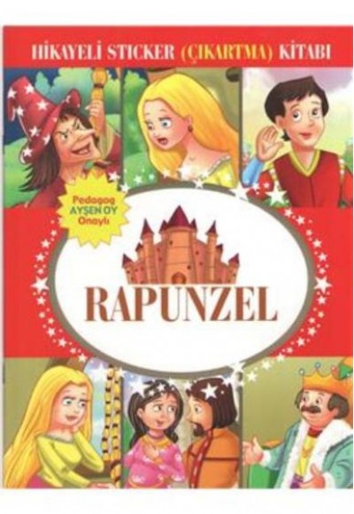 Rapunzel Hikayeli Sticker Çıkartma Kitabı