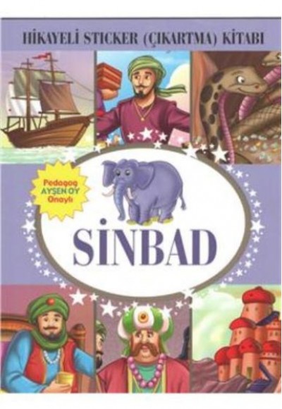 Sinbad Hikayeli Sticker Çıkartma Kitabı