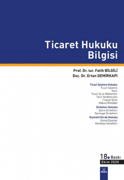 Ticaret Hukuku Bilgisi