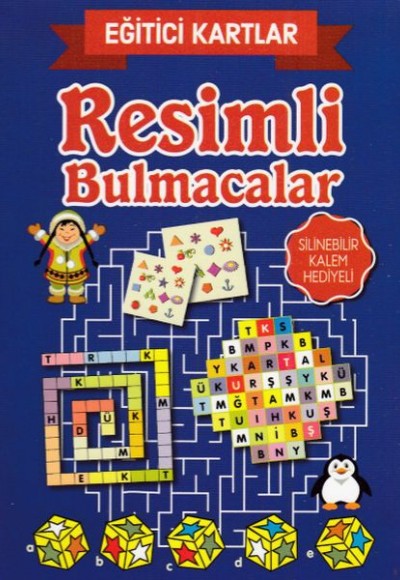 Eğitici Kartlar Resimli Bulmacalar