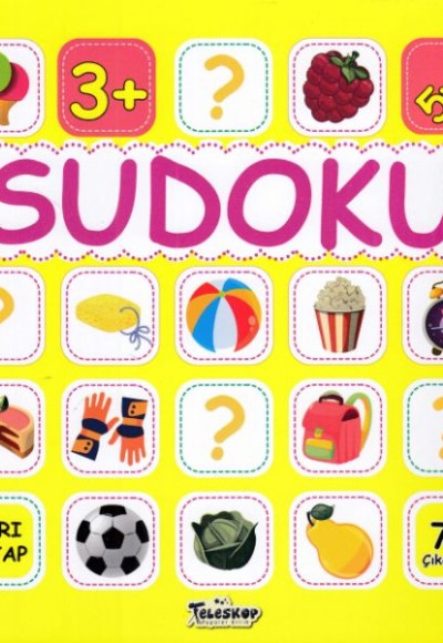 Sudoku 5x5 Sarı Kitap