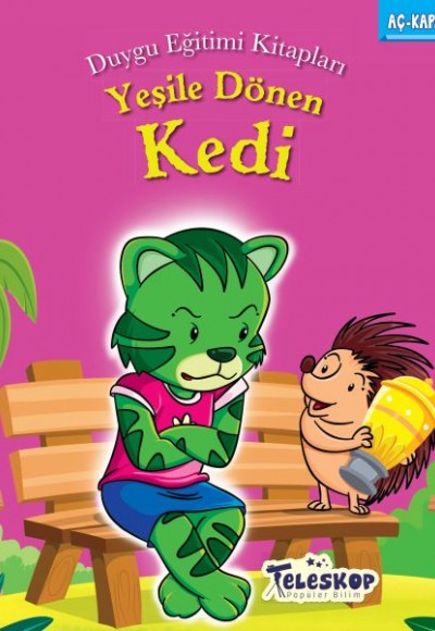 Yeşile Dönen Kedi - Duygu Eğitim Kitapları