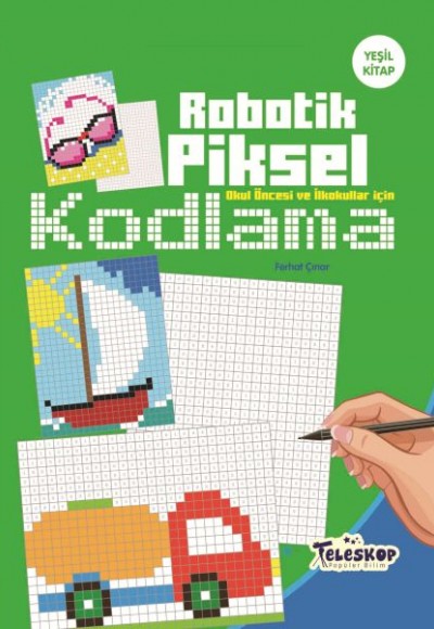 Robotik Piksel Kodlama Yeşil Kitap