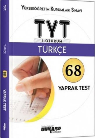 Ankara YKS - TYT 1. Oturum Türkçe Yaprak Test (Yeni)