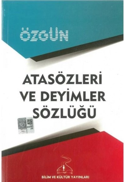 Atasözleri ve Deyimler Sözlüğü