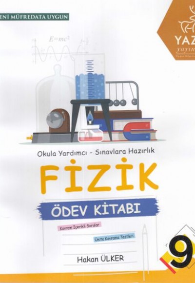 Yazıt 9. Sınıf Fizik Ödev Kitabı (Yeni)