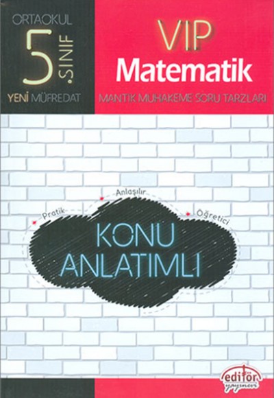 Editör - 5.Sınıf VIP Matematik Konu Anlatımlı