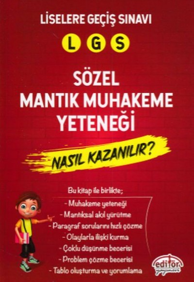 Editör LGS Sözel Mantık Muhakeme Yeteneği Nasıl Kazanılır (Yeni)