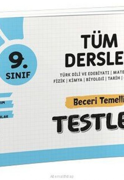 Editör 9. Sınıf Tüm Dersler Beceri Temelli Testler (Yeni)