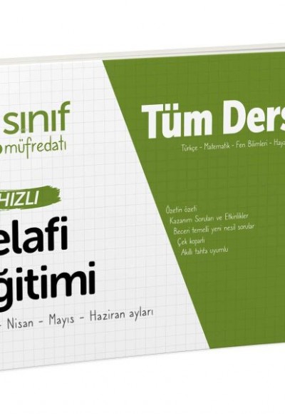 Editör 3. Sınıf Tüm Dersler Hızlı Telafi Eğitimi