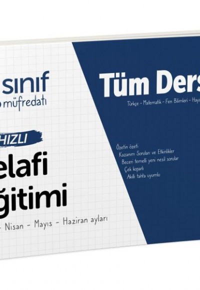 Editör 4. Sınıf Tüm Dersler Hızlı Telafi Eğitimi