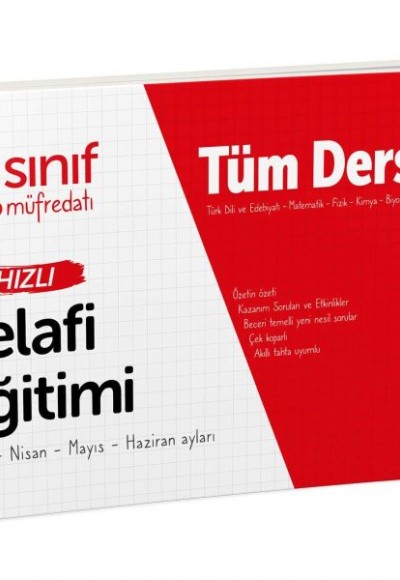 Editör 9. Sınıf Tüm Dersler Hızlı Telafi Eğitimi