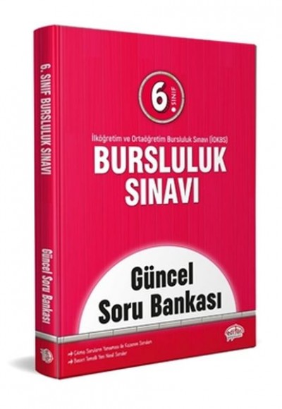 Editör 6. Sınıf Bursluluk Sınavı Güncel Soru Bankası