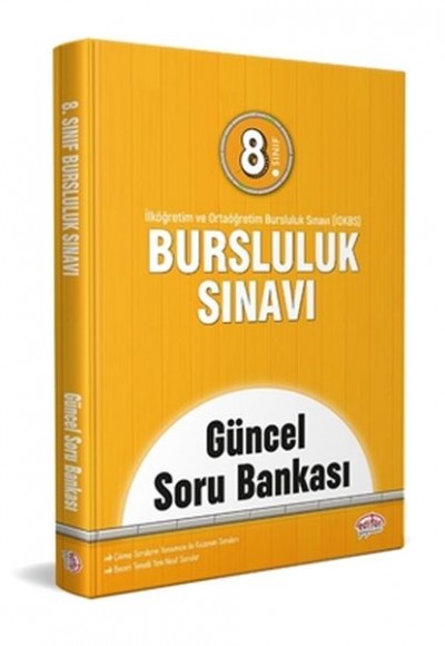 Editör 8.Sınıf Bursluluk Sınavı Güncel Soru Bankası