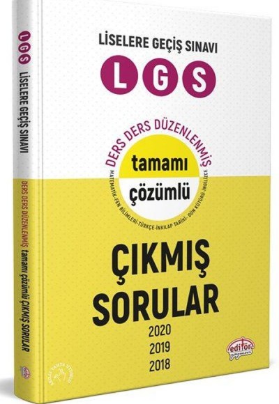 Editör LGS Çıkmış Sorular ve Çözümleri (Yeni)