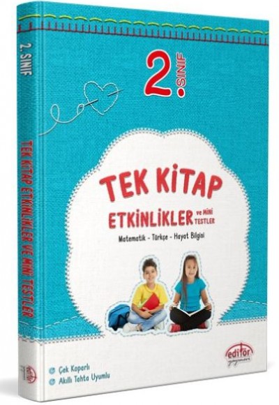 Editör 2. Sınıf Tek Kitap Etkinlikler ve Mini Testler