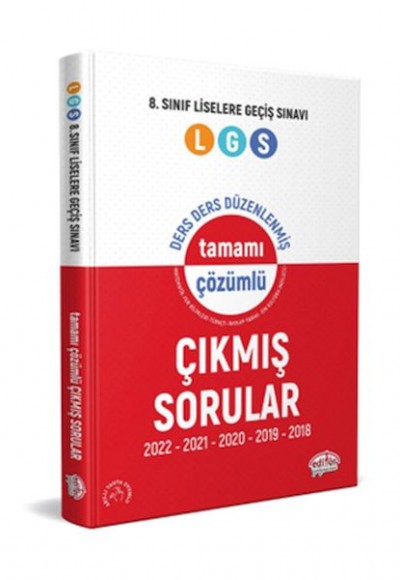 LGS Tamamı Çözümlü Çıkmış Sorular