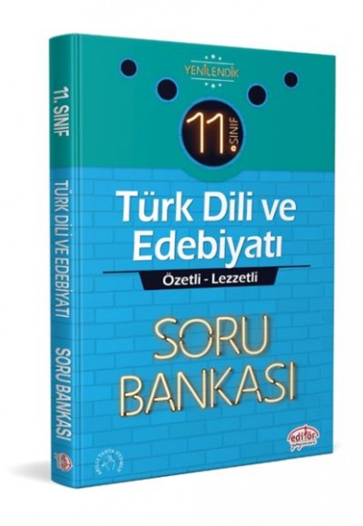 Editör 11. Sınıf Türk Dili ve Edebiyatı Özetli Lezzetli Soru Bankası (YENİ)