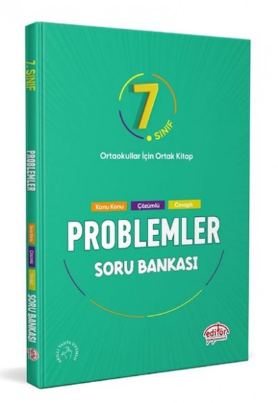 Editör 7. Sınıf Problemler Soru Bankası