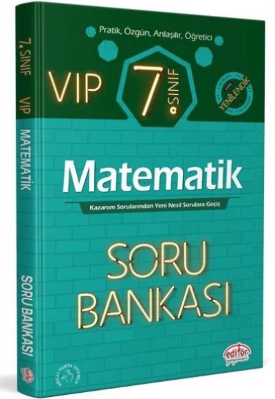 Editör 7. Sınıf VIP Matematik Soru Bankası