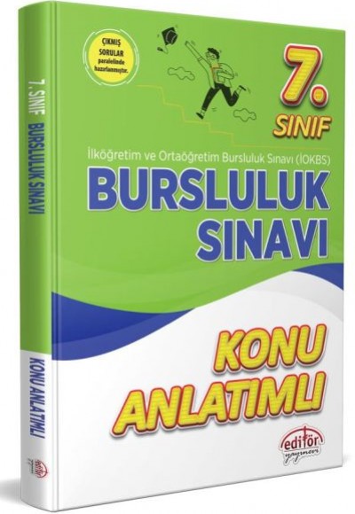 Editör 7.Sınıf İokbs Bursluluk Sınavı Konu Anlatımlı