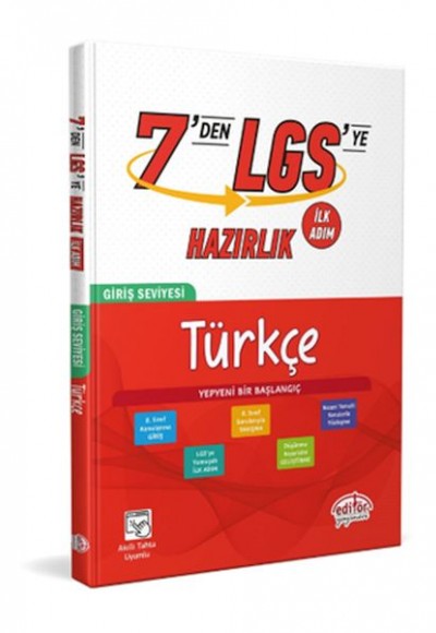 Editör 7’den Lgs’ye Hazırlık Türkçe