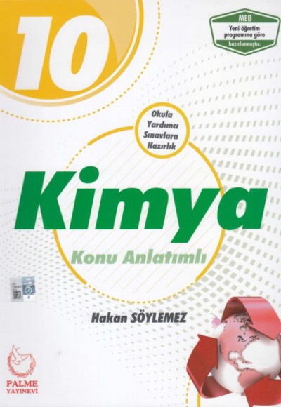 Palme 10.Sınıf Kimya Konu Anlatımlı (Yeni)