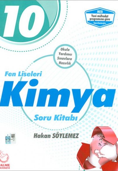 Palme 10.Sınıf Fen Liseleri Kimya Soru Kitabı (Yeni)