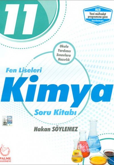 Palme 11.Sınıf Fen Liseleri Kimya Soru Kitabı (Yeni)