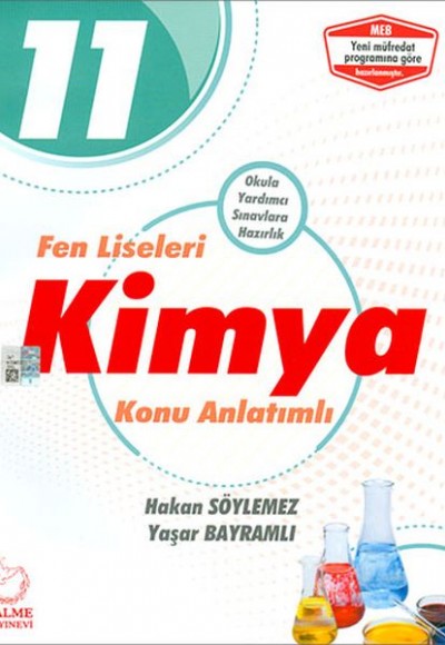 Palme 11.Sınıf Fen Liseleri Kimya Konu Anlatımlı (Yeni)