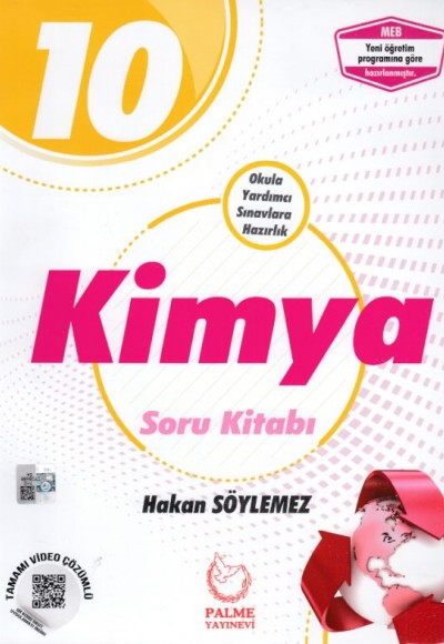 Palme 10.Sınıf Kimya Soru Kitabı (Yeni)