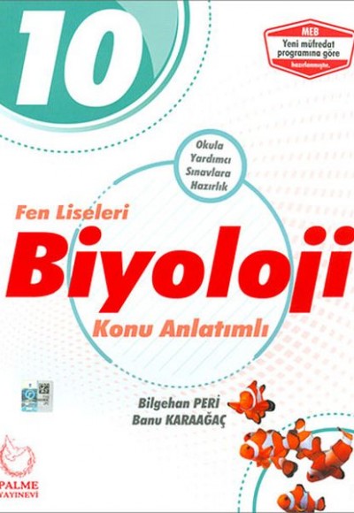 Palme 10.Sınıf Fen Liseleri Biyoloji Konu Anlatımlı (Yeni)