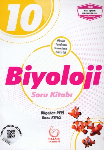 Palme 10. Sınıf Biyoloji Soru Kitabı (Yeni)