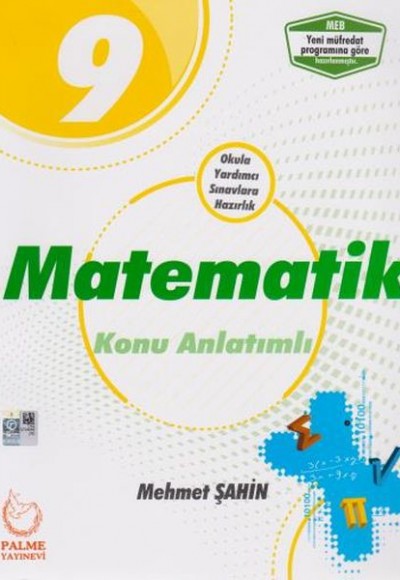 Palme 9. Sınıf Matematik Konu Anlatımlı (Yeni)