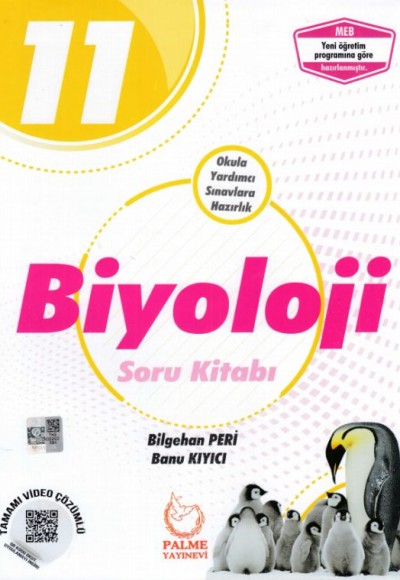 Palme 11.Sınıf Biyoloji Soru Kitabı (Yeni)