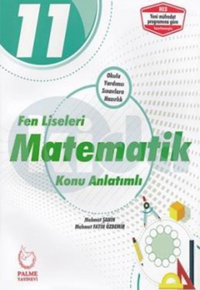 Palme 11.Sınıf Fen Liseleri Matematik Konu Anlatımlı (Yeni)