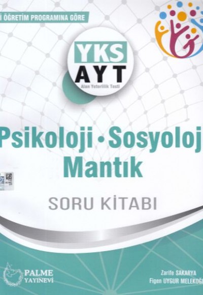 Palme AYT Psikoloji - Sosyoloji Mantık Soru Kitabı (Yeni)