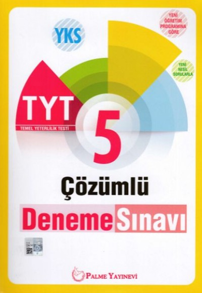 Palme YKS - TYT 5 Çözümlü Deneme Sınavi (Yeni)