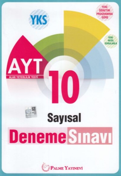 Palme AYT Sayısal 10 Deneme Sınavı (Yeni)